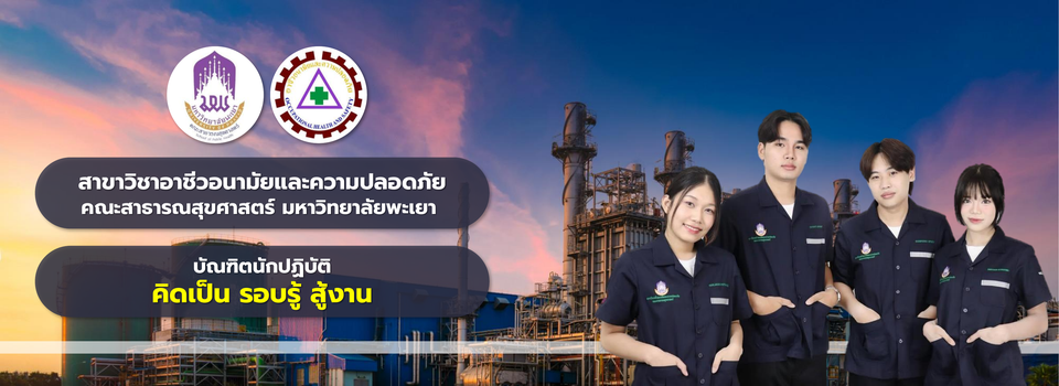 หลักสูตรวิทยาศาสตรบัณฑิต สาขาวิชาอาชีวอนามัยและความปลอดภัย